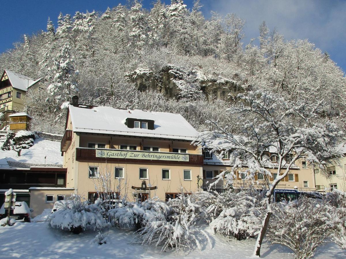 Gasthof Zur Behringersmuhle Hotel Goessweinstein Exterior foto
