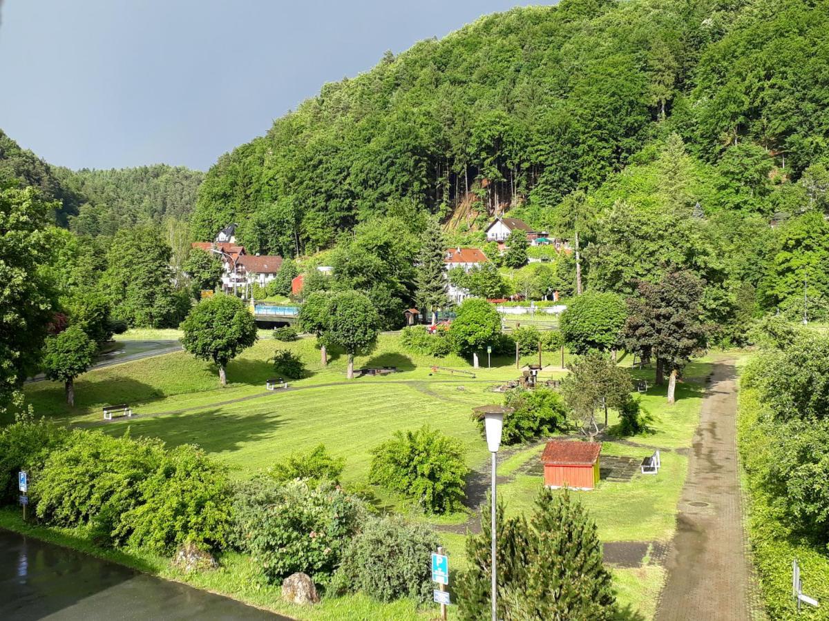 Gasthof Zur Behringersmuhle Hotel Goessweinstein Exterior foto