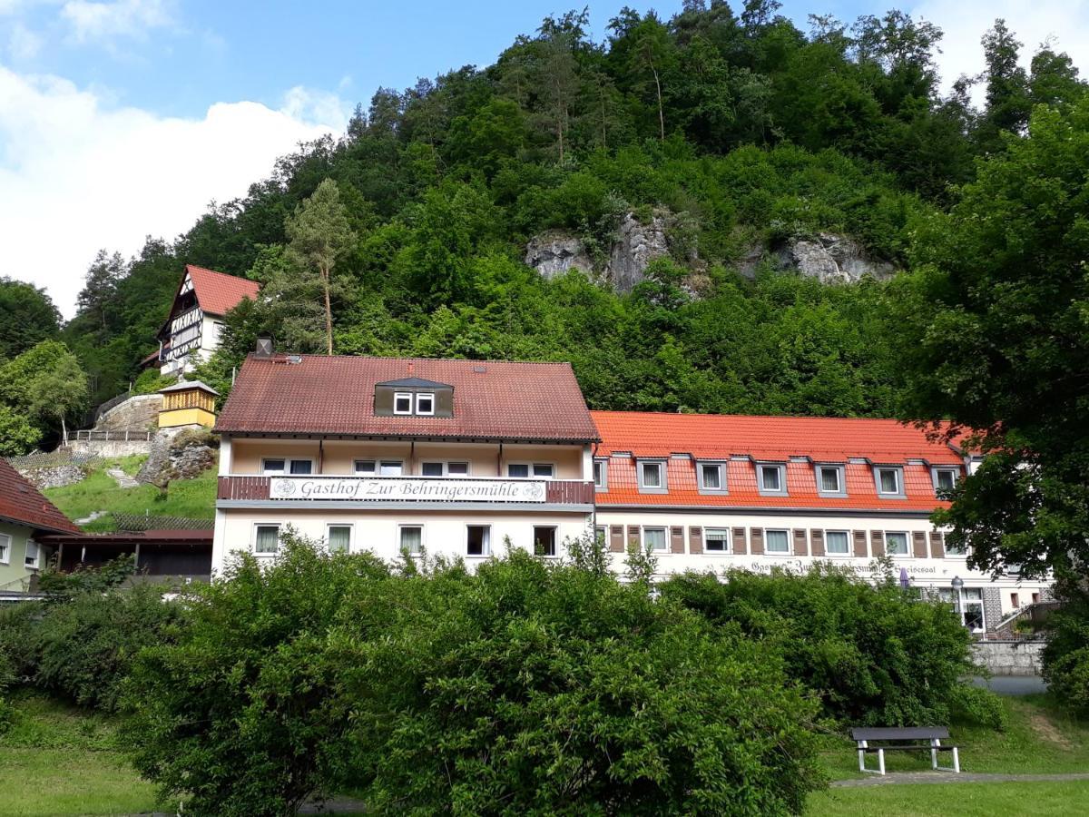 Gasthof Zur Behringersmuhle Hotel Goessweinstein Exterior foto