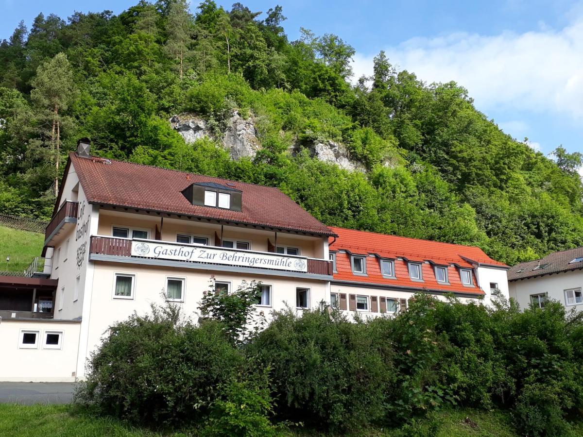 Gasthof Zur Behringersmuhle Hotel Goessweinstein Exterior foto